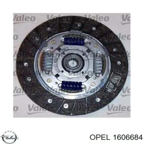 Сцепление 1606684 Opel