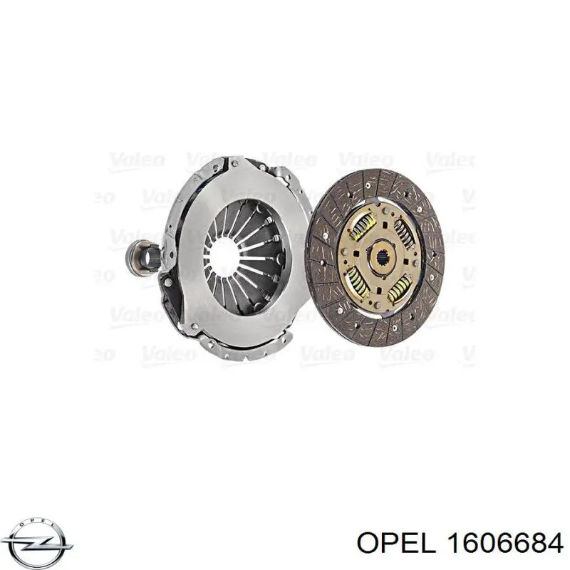 Комплект сцепления Opel 1606684
