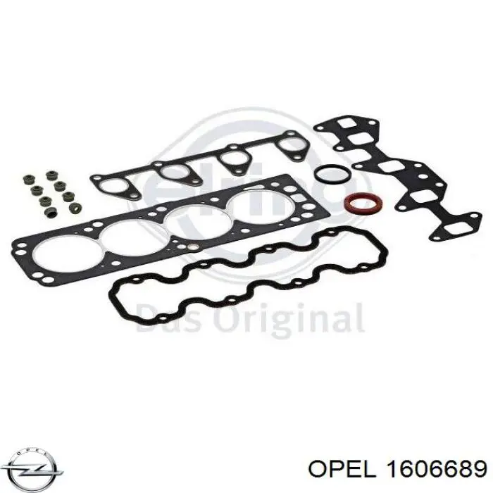 Верхний комплект прокладок двигателя Opel 1606689 цена, от 35.43 USD