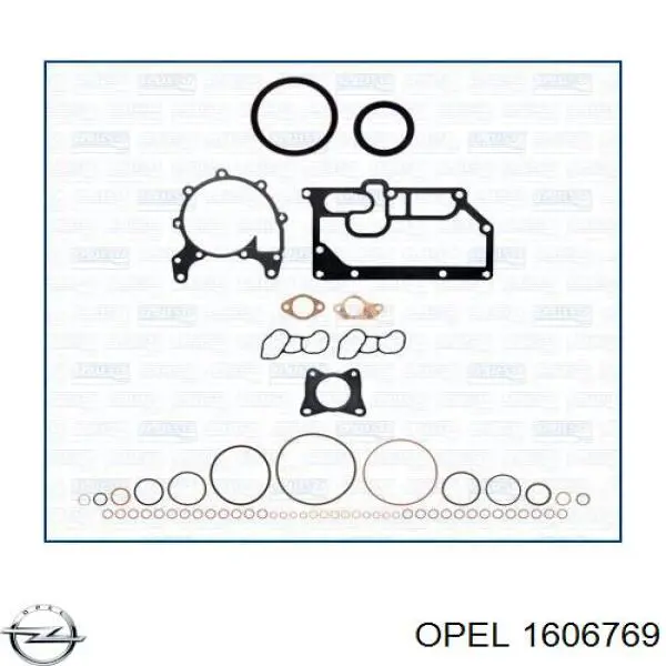 Верхний комплект прокладок двигателя 1606769 Opel