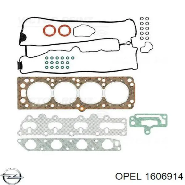 Купить 1606914 Opel Верхний комплект прокладок двигателя