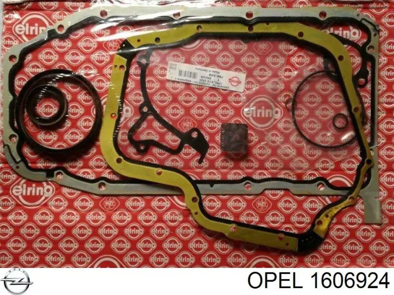 1606924 Opel комплект прокладок двигателя нижний