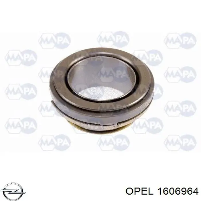 Комплект сцепления (3 части) Opel 1606964 цена, от 95.52 USD