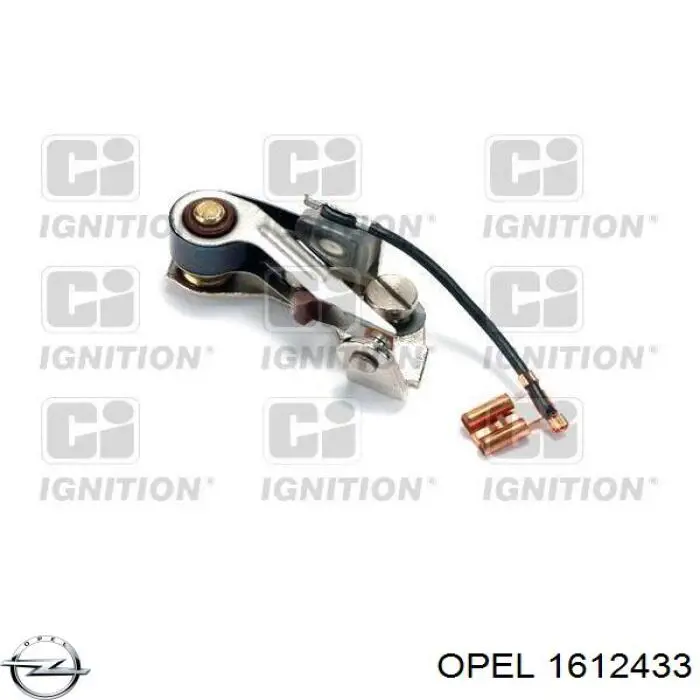 1612433 Opel распределитель зажигания (трамблер)