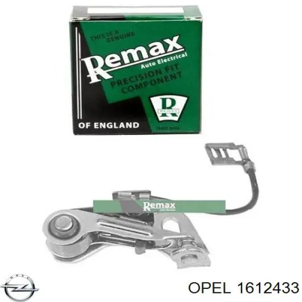 1612433 Opel Контактная группа распределителя зажигания