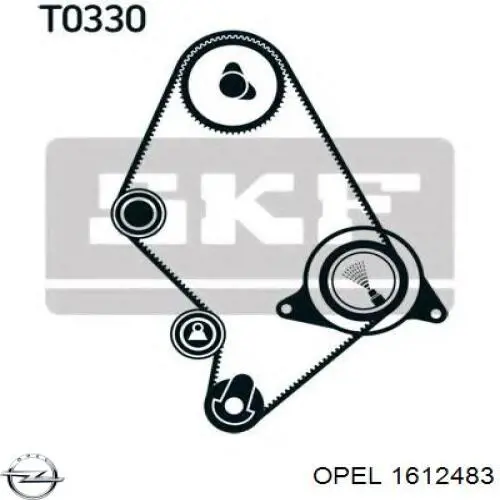 Купить 1612483 Opel Провода высокого напряжения