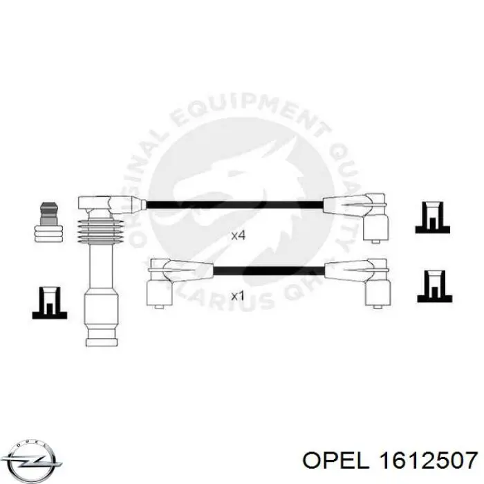 Провода зажигания Bosch 0986356746 цена, от 25.34 USD
