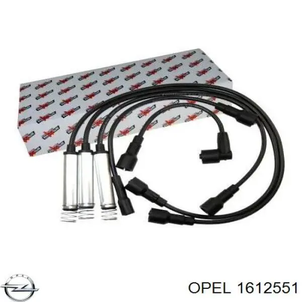 Купить 1612551 Opel Провода высокого напряжения