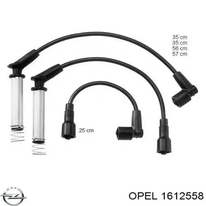 1612558 Opel высоковольтные провода