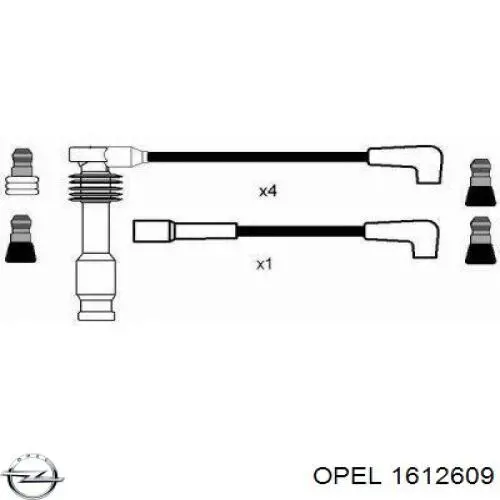 1612609 Opel Провода высоковольтные