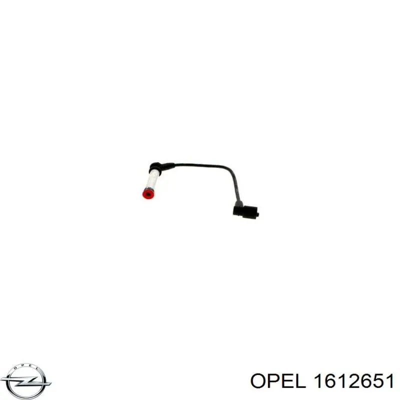 Высоковольтные провода 1612651 Opel