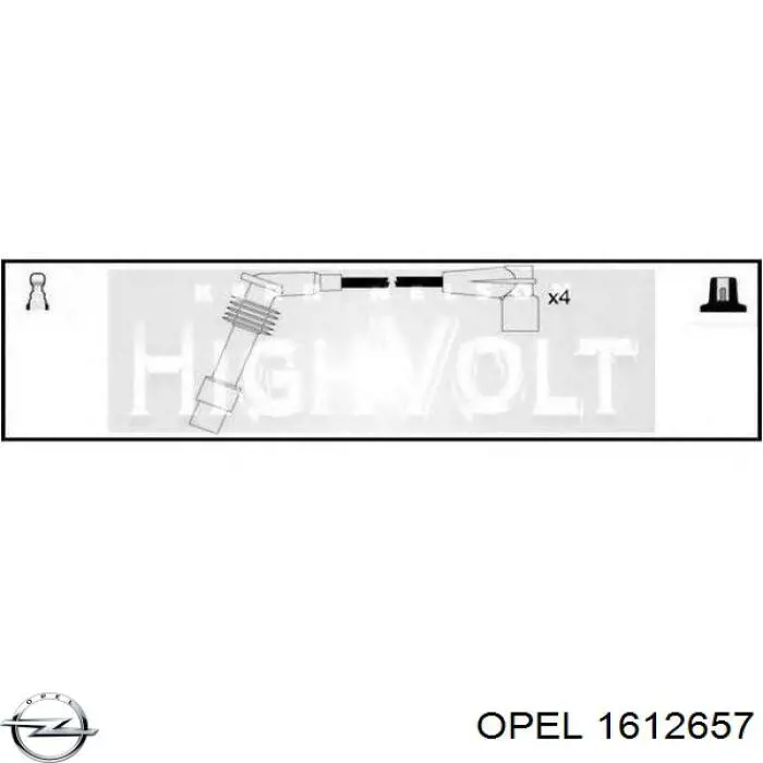 1612657 Opel Провода высоковольтные