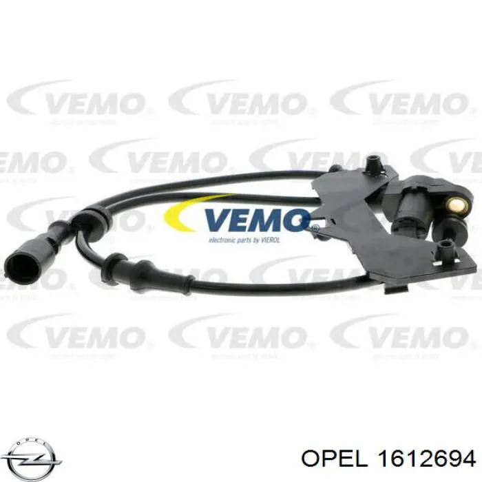 Датчик АБС передний 1612694 Opel