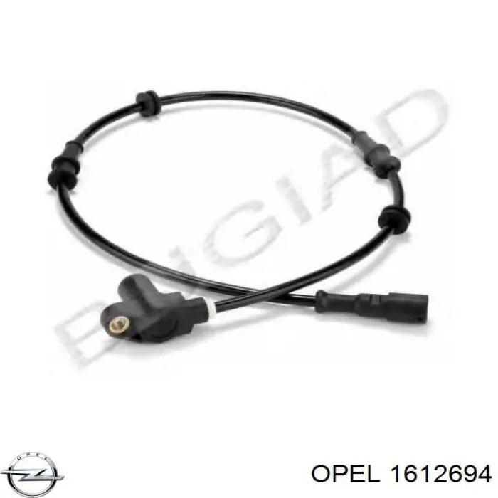 Датчик АБС (ABS) передний 1612694 Opel