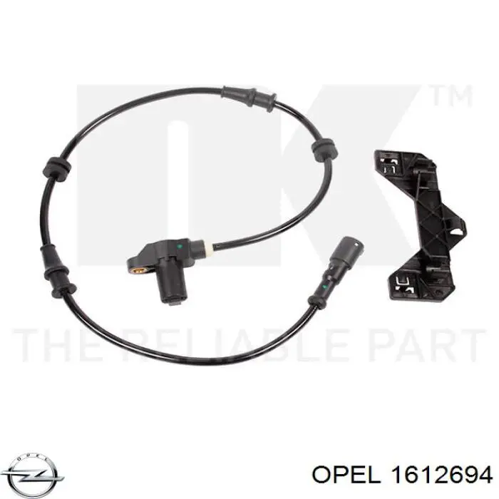 Передний датчик АБС Opel 1612694 цена, от 24.31 USD