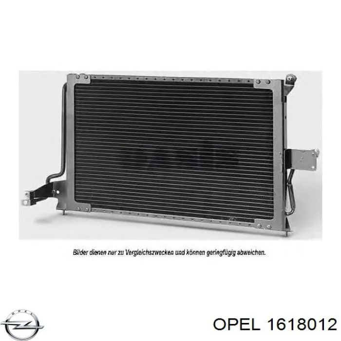 1618012 Opel Конденсатор