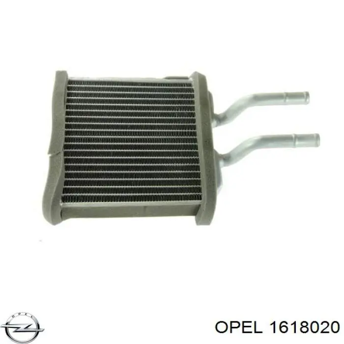 Радиатор печки (отопителя) Opel 1618020 цена, от 28.36 USD