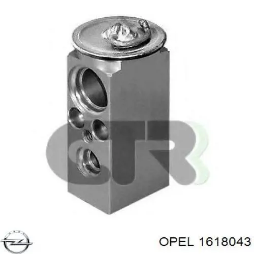1618043 Opel клапан trv кондиционера