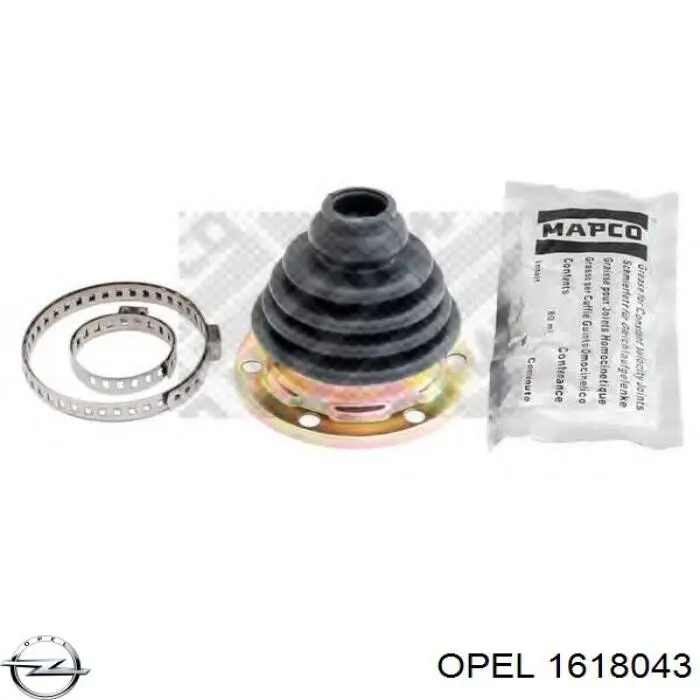 Клапан TRV, кондиционера Opel 1618043