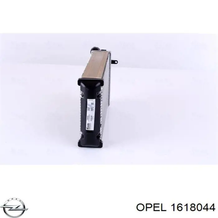1618044 Opel Радиатор отопителя салона