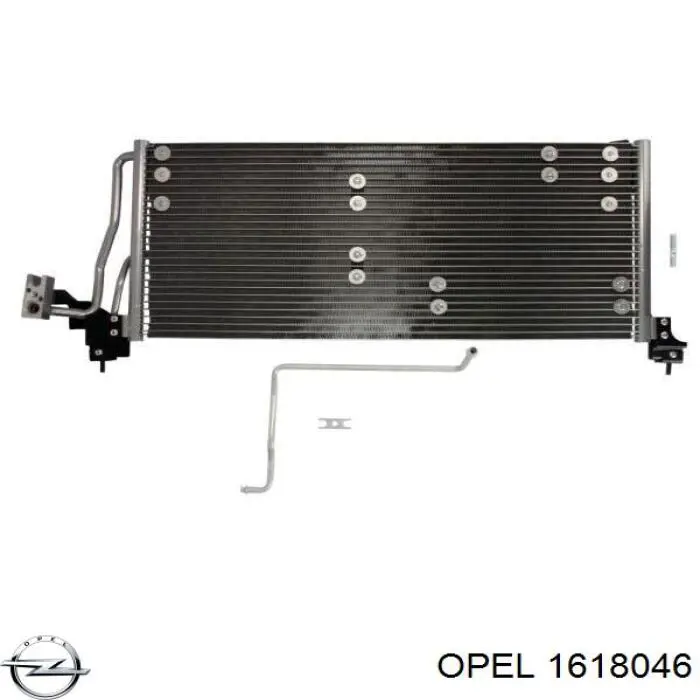 Компрессор системы кондиционирования Opel 1618046 цена, от 216.64 USD