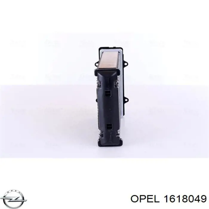 Радиатор печки 1618049 Opel