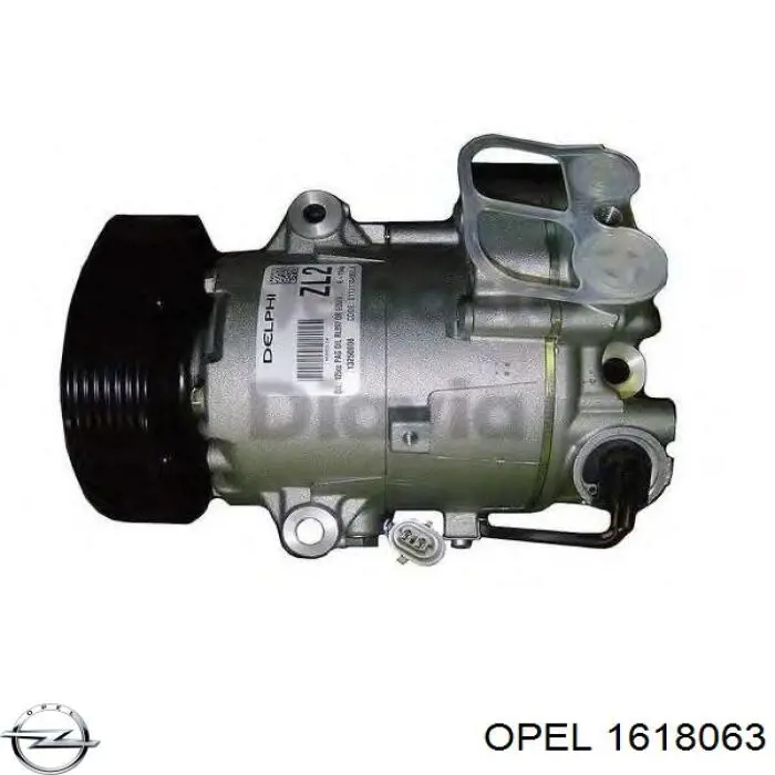1618063 Opel компрессор кондиционера