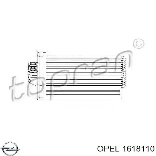 Купить 1618110 Opel Радиатор печки