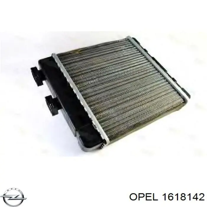 Радиатор печки (отопителя) Opel 1618142