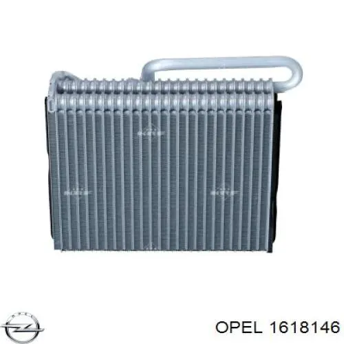 Радиатор испарителя кондиционера Opel 1618146 цена, от 67.57 USD