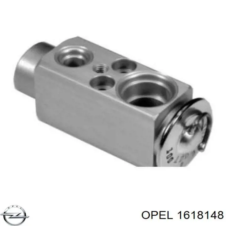 Клапан TRV кондиционера Opel 1618148