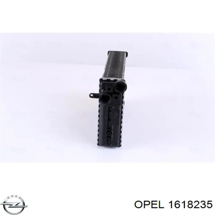1618235 Opel Радиатор отопителя салона