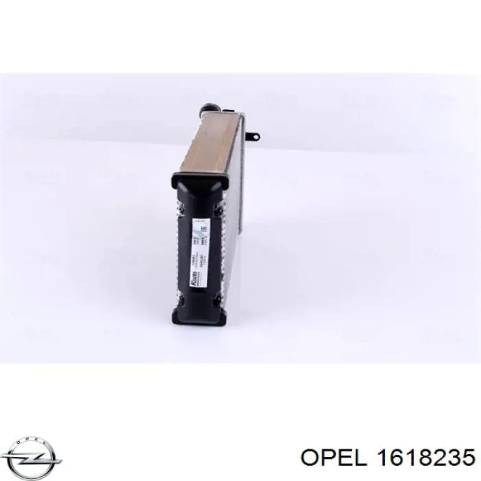 Радиатор печки (отопителя) Opel 1618235 цена, от 20.10 USD