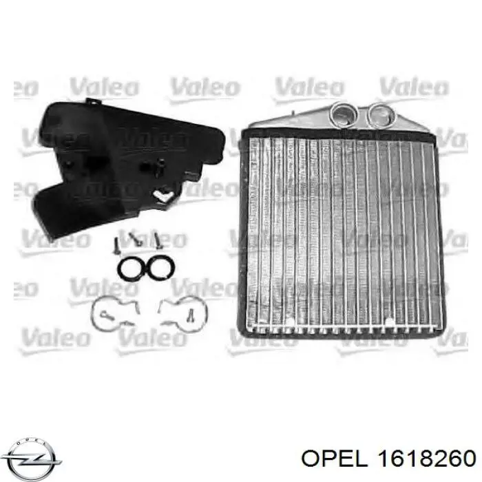 Радиатор печки (отопителя) Opel 1618260 цена, от 33.36 USD