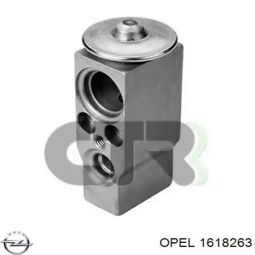 1618263 Opel клапан trv кондиционера