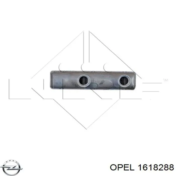 Радиатор печки 1618288 Opel