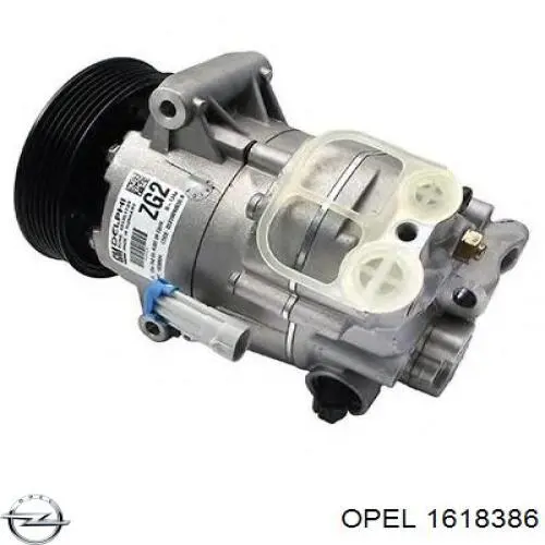 1618386 Opel компрессор кондиционера