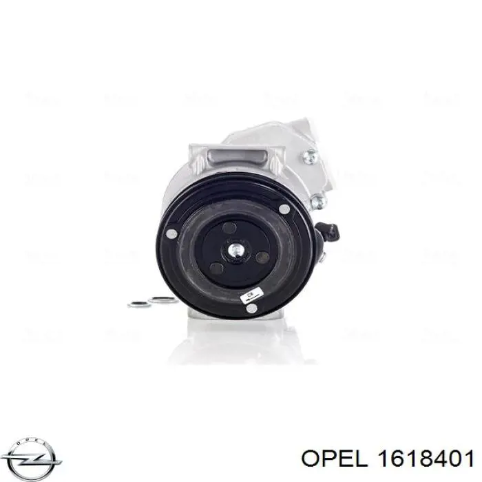 Компрессор кондиционера 1618401 Opel