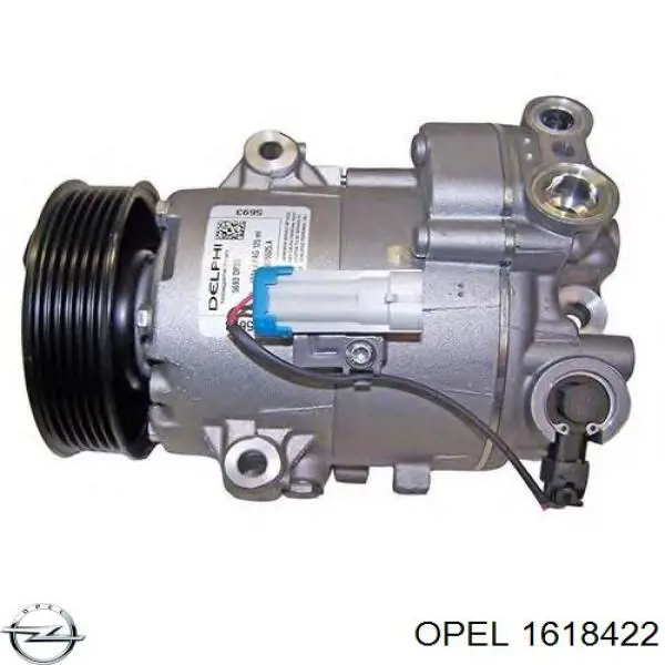 1618422 Opel компрессор кондиционера