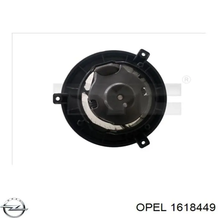 Мотор вентилятора печки (отопителя салона) Opel 1618449 цена, от 64.35 USD