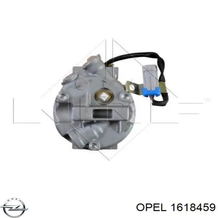 1618459 Opel compressor de aparelho de ar condicionado
