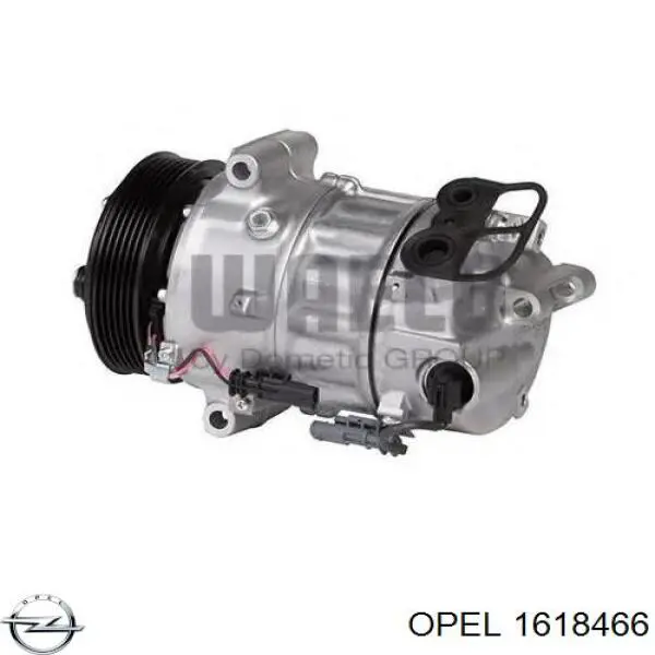 1618466 Opel compressor de aparelho de ar condicionado