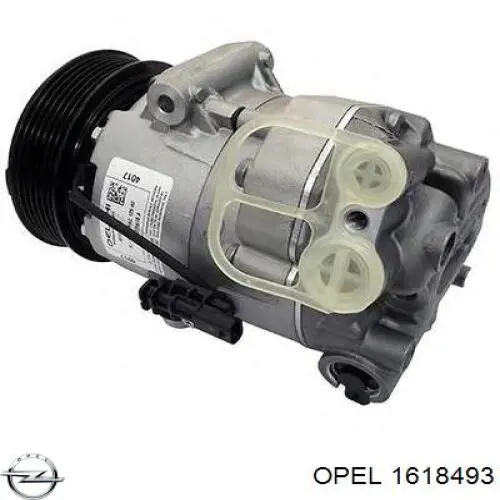 Компрессор системы кондиционирования Opel 1618493 цена, от 271.12 USD