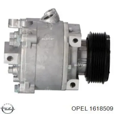 Компрессор кондиционера 1618509 Opel