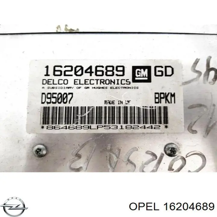 16204689 Opel 