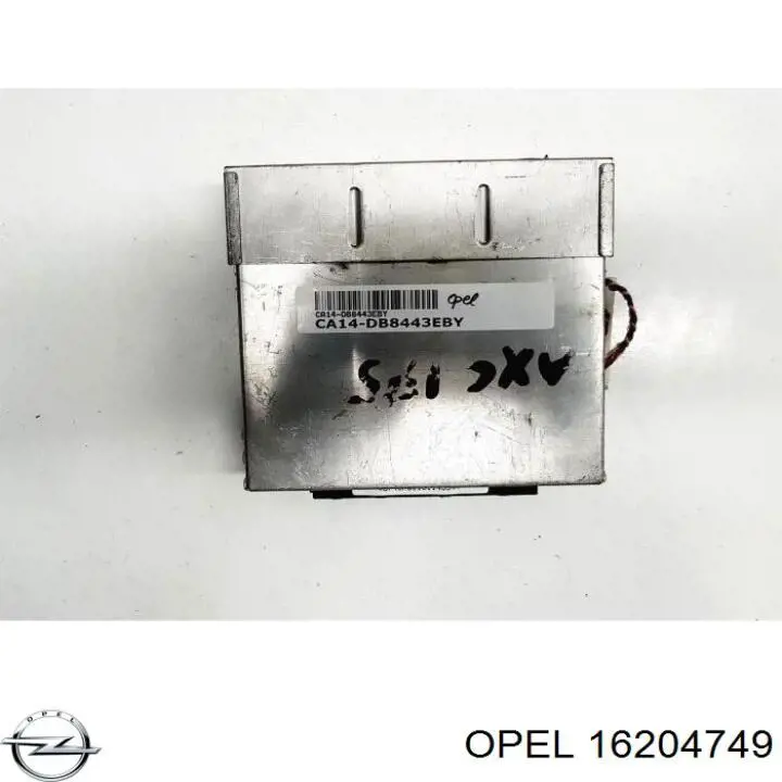 16204749 Opel 