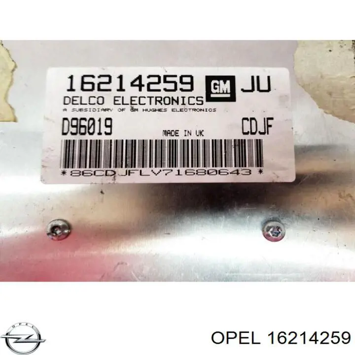 16214259 Opel 