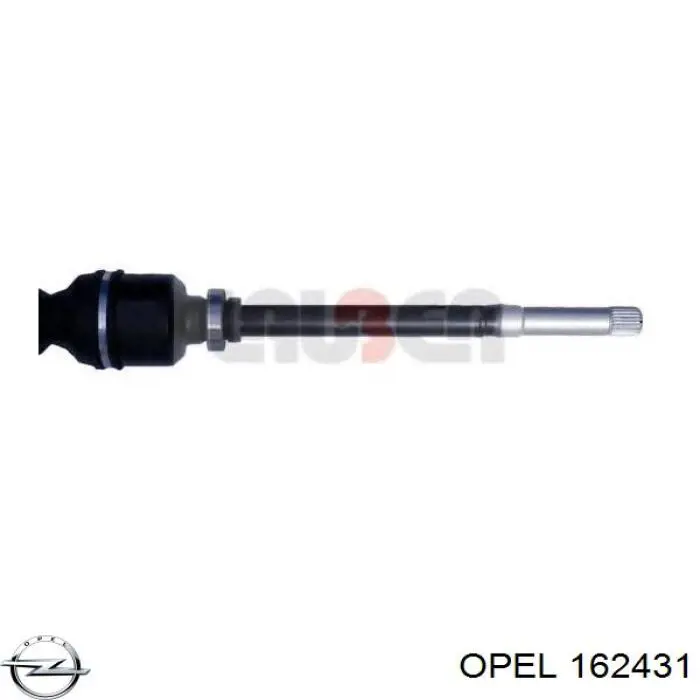 162431 Opel Стекло двери задка