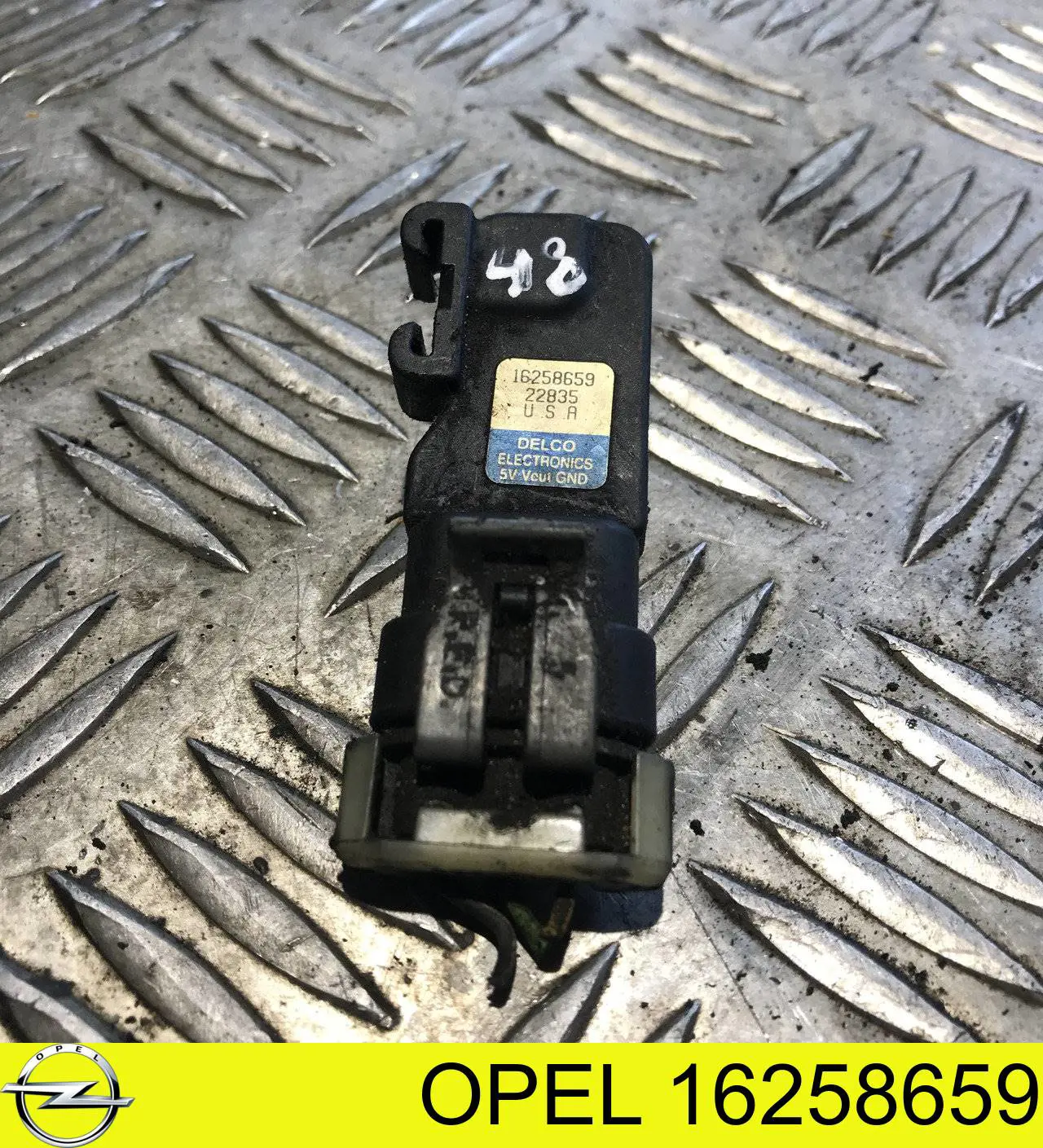 16258659 Opel Датчик давления воздуха