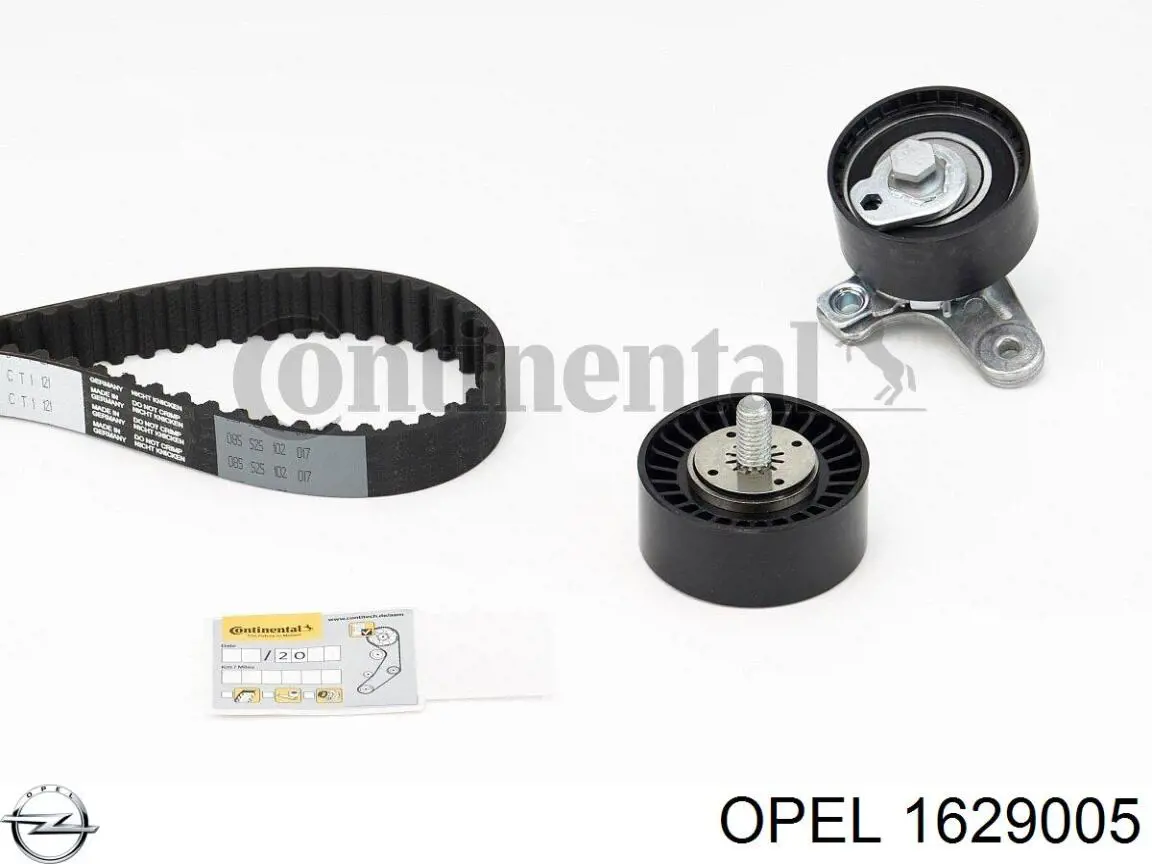 1629005 Opel комплект грм